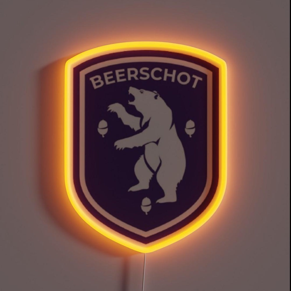 K Beerschot Va Rgb Led Neon Sign - Custom LED neon sign front view