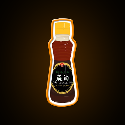 Kadoya Pure Sesame Oil Led Neon Sign Chinese Food Rgb Color