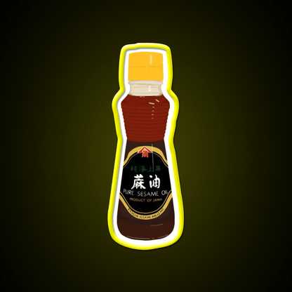 Kadoya Pure Sesame Oil Led Neon Sign Chinese Food Rgb Color - Shineneon