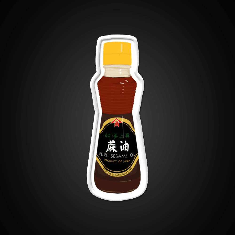 Kadoya Pure Sesame Oil Led Neon Sign Chinese Food Rgb Color - Shineneon