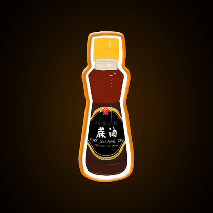 Kadoya Pure Sesame Oil Led Neon Sign Chinese Food Rgb Color - Shineneon