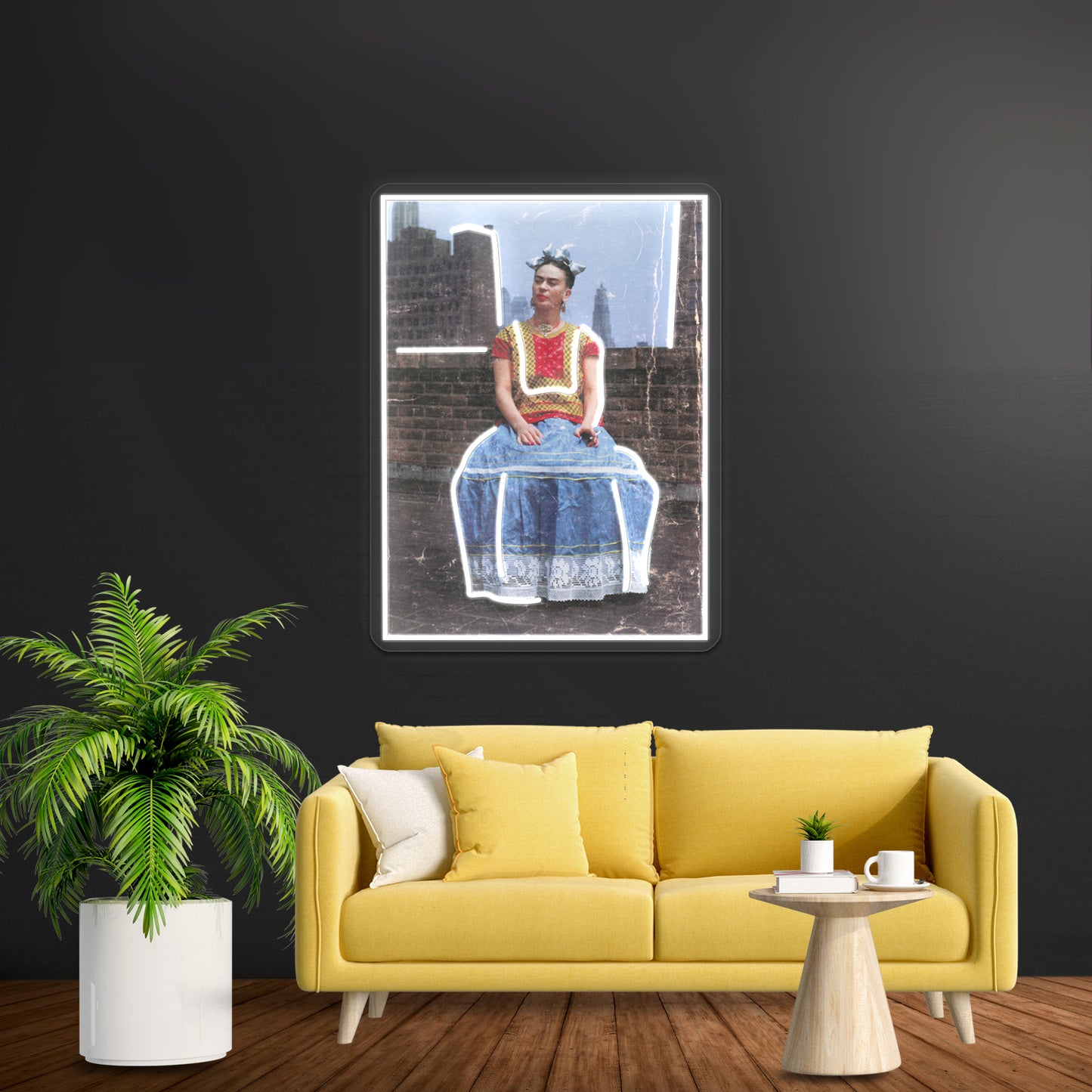 Kahlo Pop Artwork Neon Signs For Sale