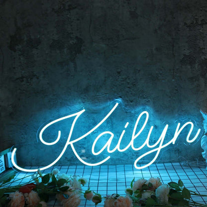 Kailyn Blue Led Neon Sign - Shineneon