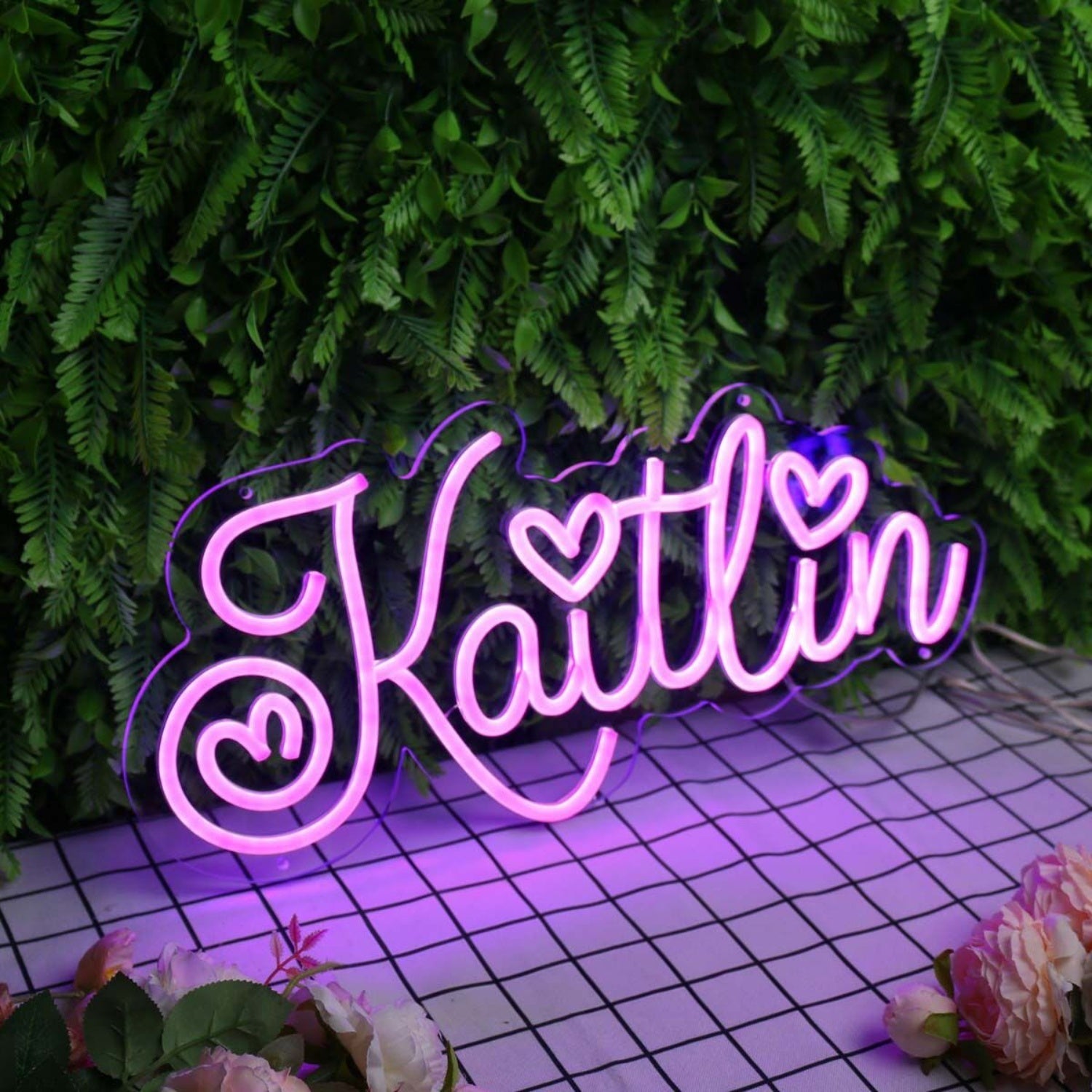 Kaitlin Dark Purple Led Neon Sign - Shineneon