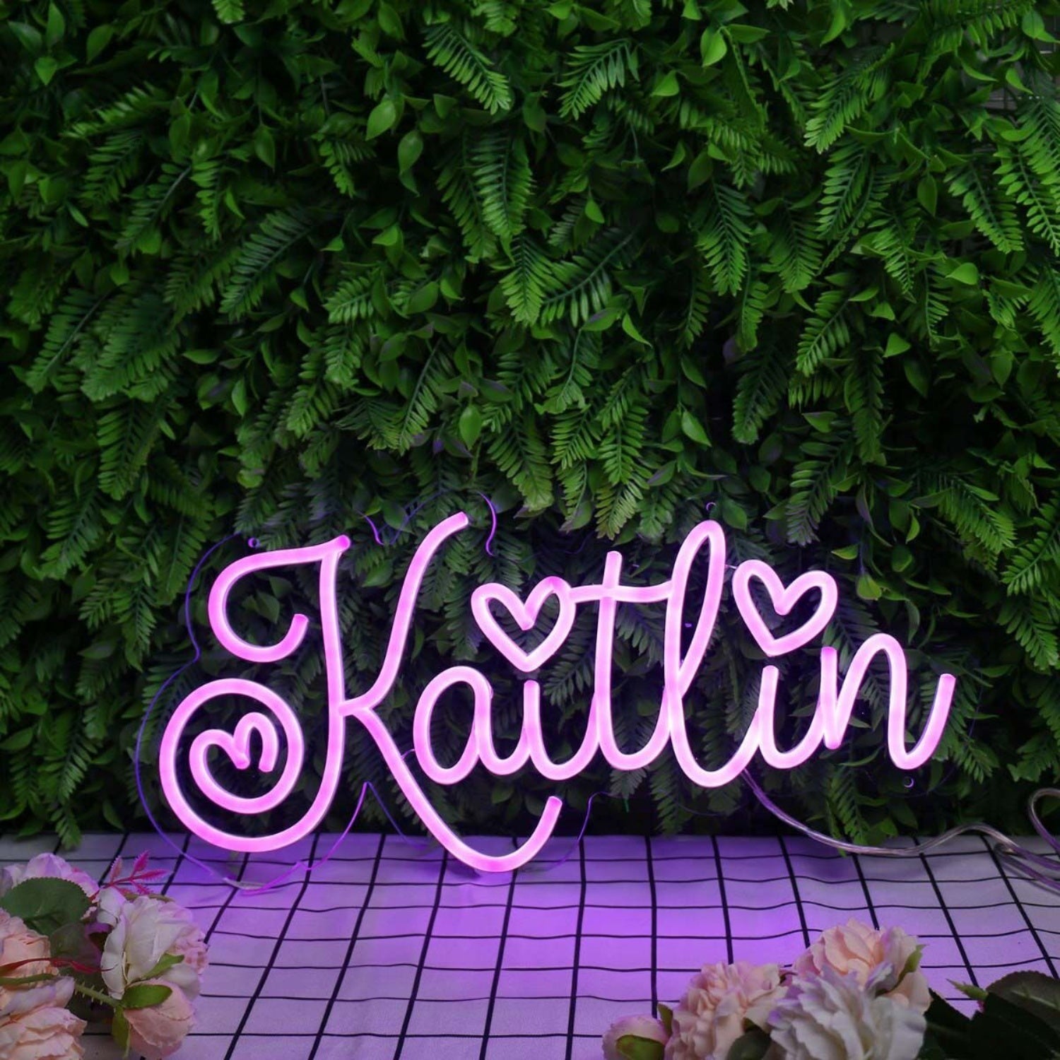 Kaitlin Dark Purple Led Neon Sign - Shineneon