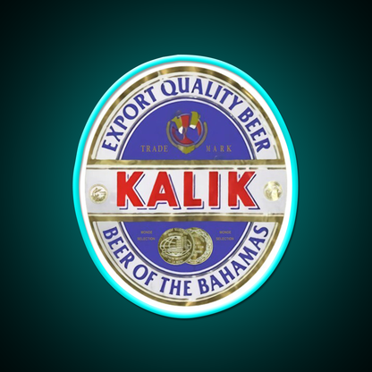 Kalik Drink Beer Logo Beer Bar Decor Led Neon Sign Rgb Color