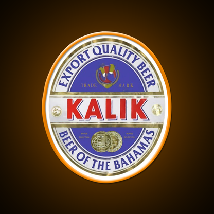Kalik Drink Beer Logo Beer Bar Decor Led Neon Sign Rgb Color