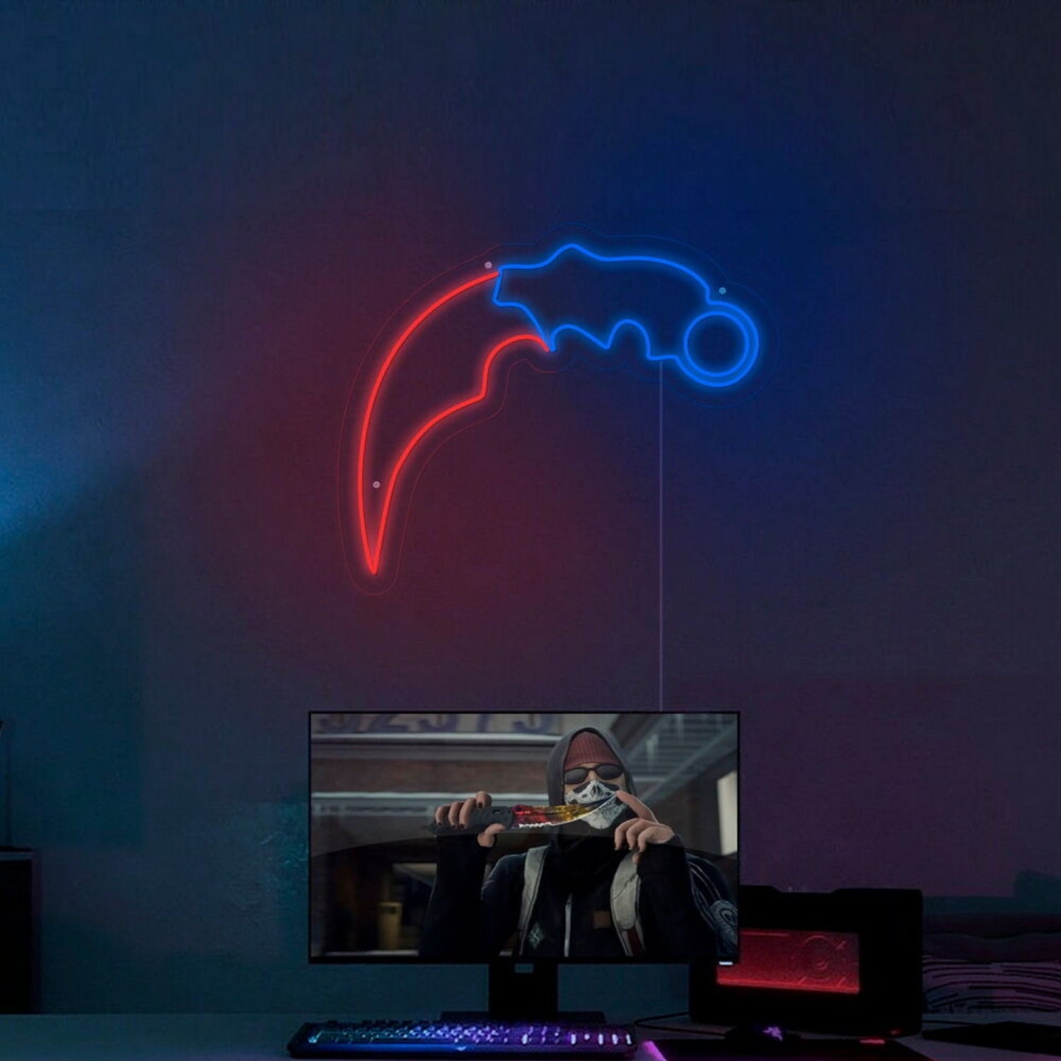Karambit Wall Led Neon Sign | Shineneon