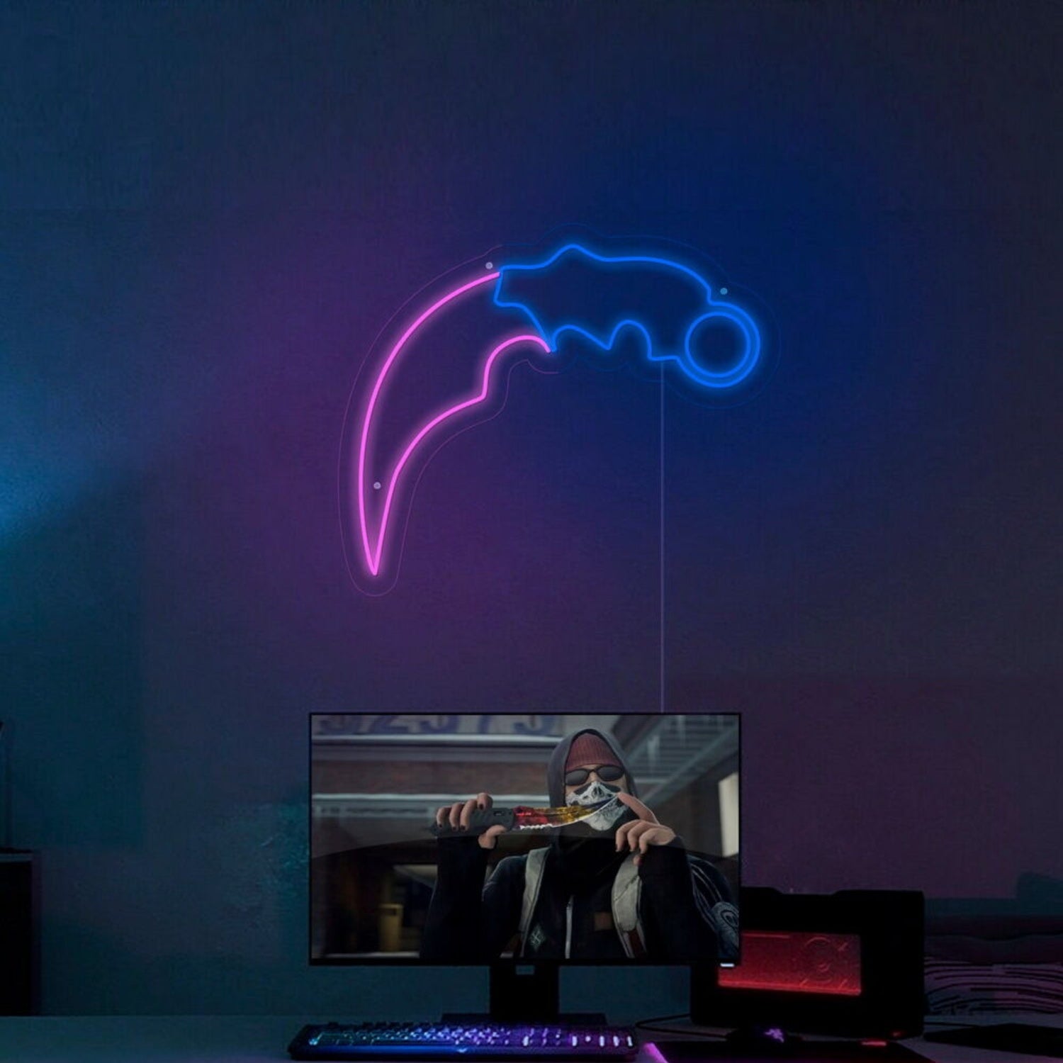 Karambit Wall Led Neon Sign | Shineneon