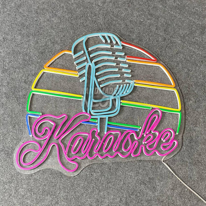 Karaoke Led Neon Sign Karaoke Led Lights | Shineneon