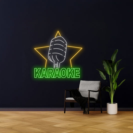 Karaoke Led Sign