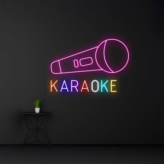 Karaoke Led Sign Music Neon Sign