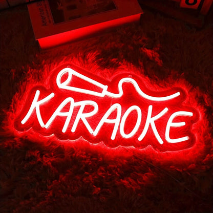 Karaoke Microphone Led Neon Sign | Shineneon
