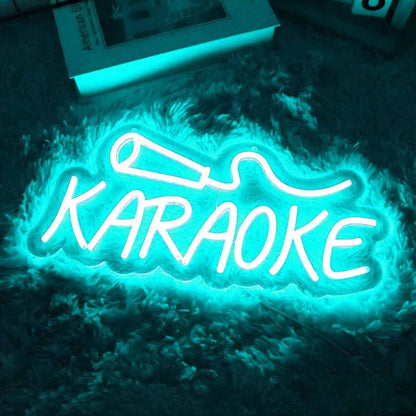 Karaoke Microphone Led Neon Sign | Shineneon