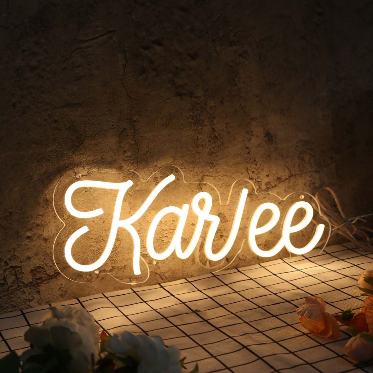 Karlee Yellow Led Neon Sign - Shineneon