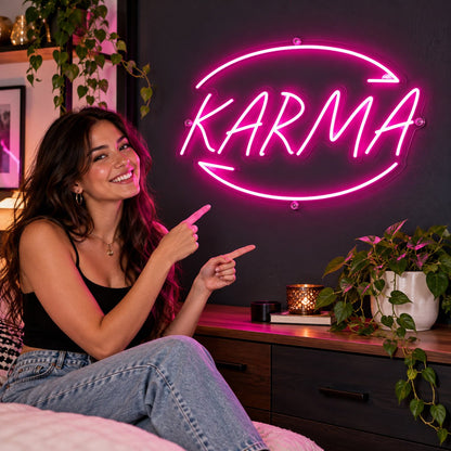 Karma LED Neon Sign - Shineneon