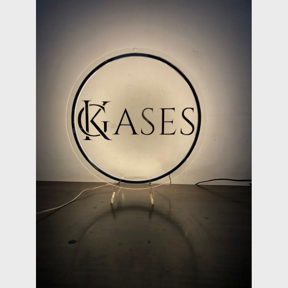 Kases Acrylic Business Logo Sign - Shineneon