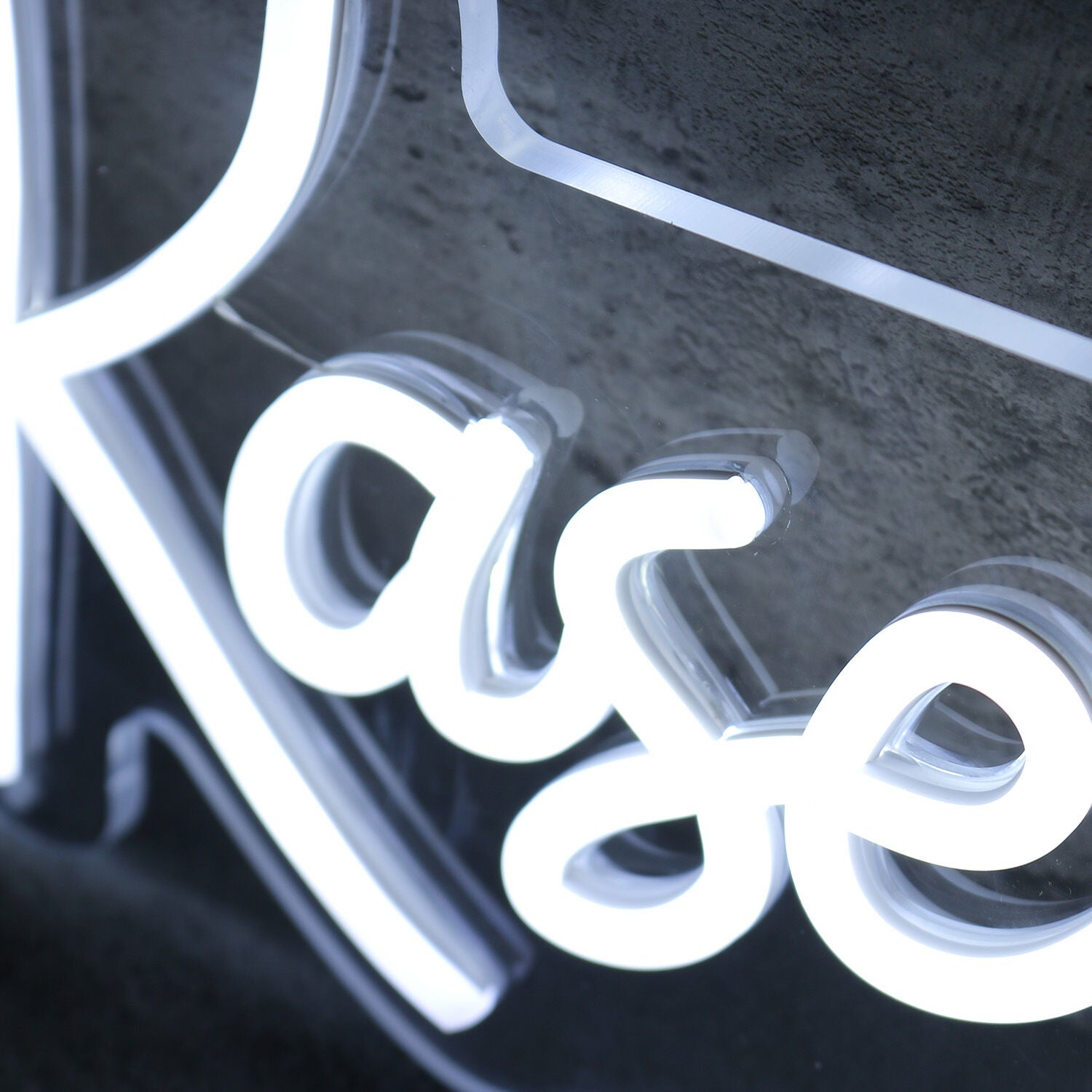 Kasey And Blake White Led Neon Sign - Shineneon