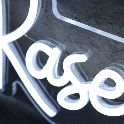 Kasey And Blake White Led Neon Sign - Shineneon