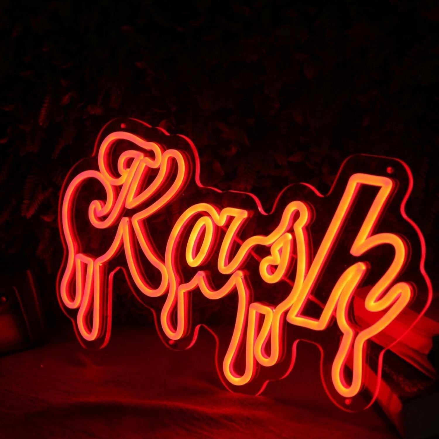Kash Orange Led Neon Sign - Shineneon