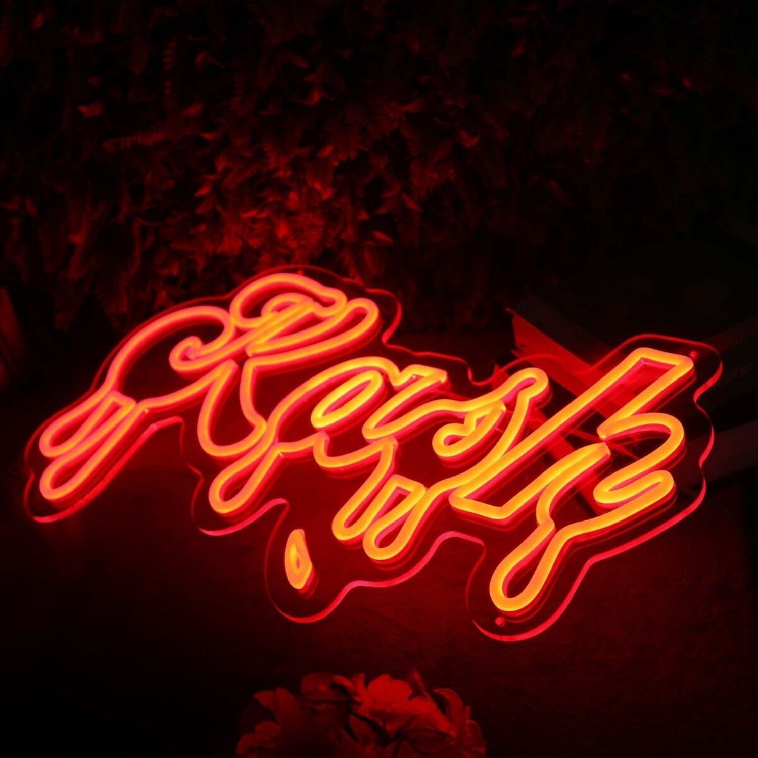 Kash Orange Led Neon Sign - Shineneon