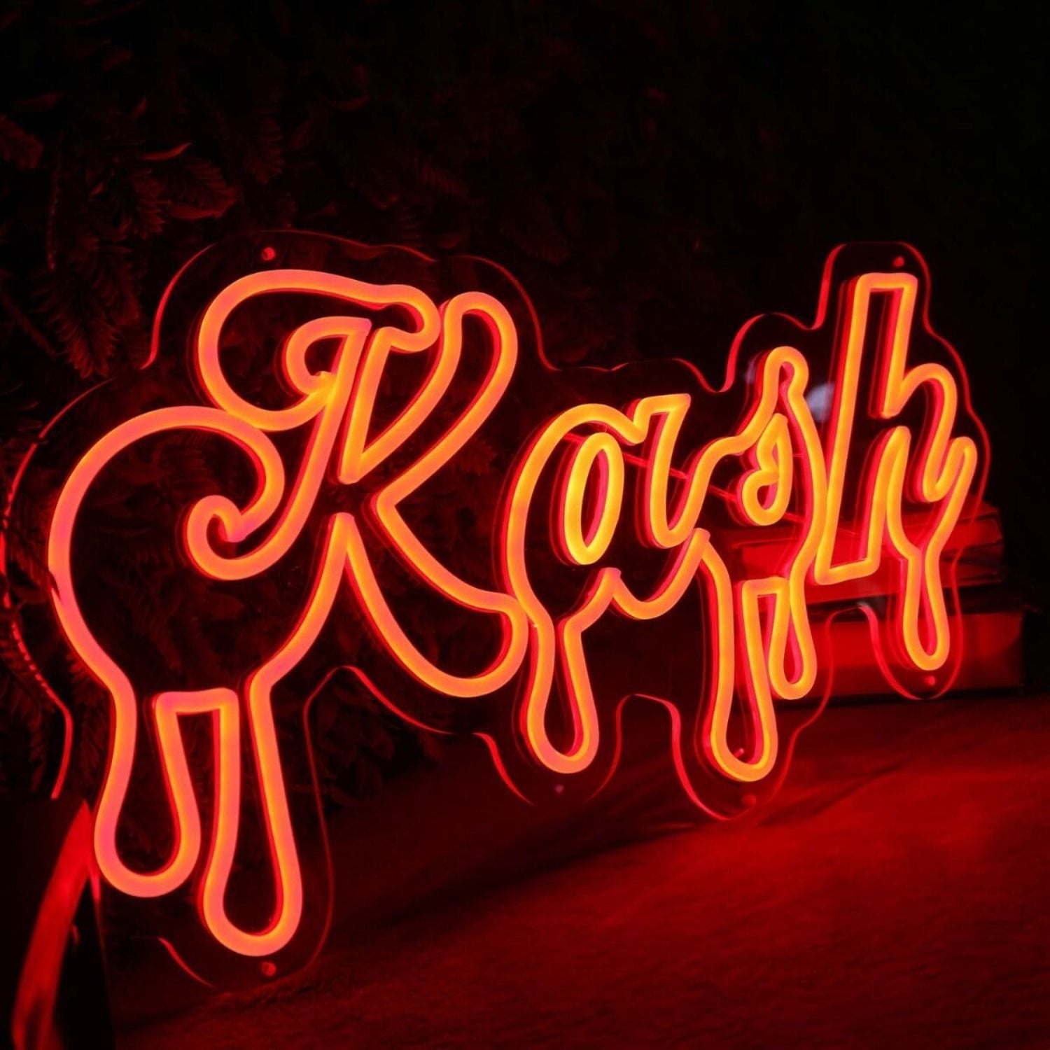 Kash Orange Led Neon Sign - Shineneon