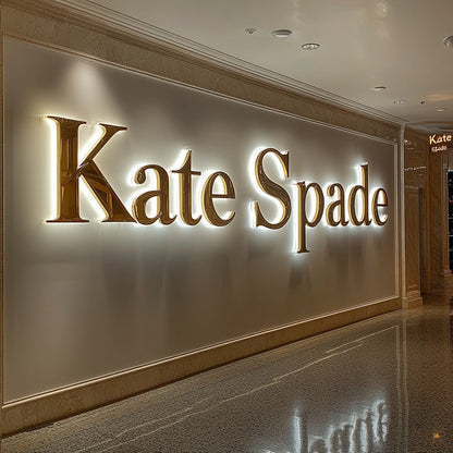 Kate Spade 3D Backlit Channel Letters Led Light Sign - Shineneon