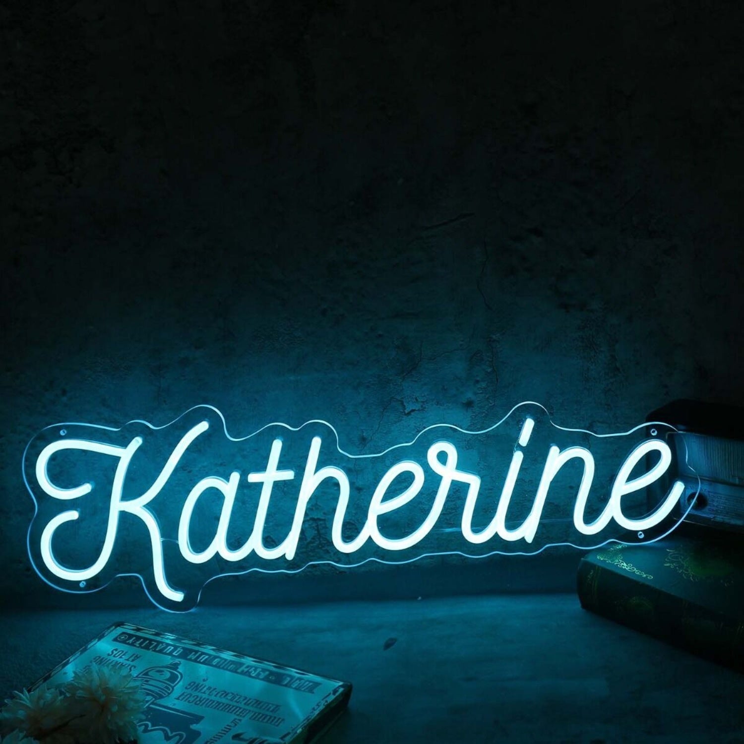 Katherine Blue Led Neon Sign - Shineneon