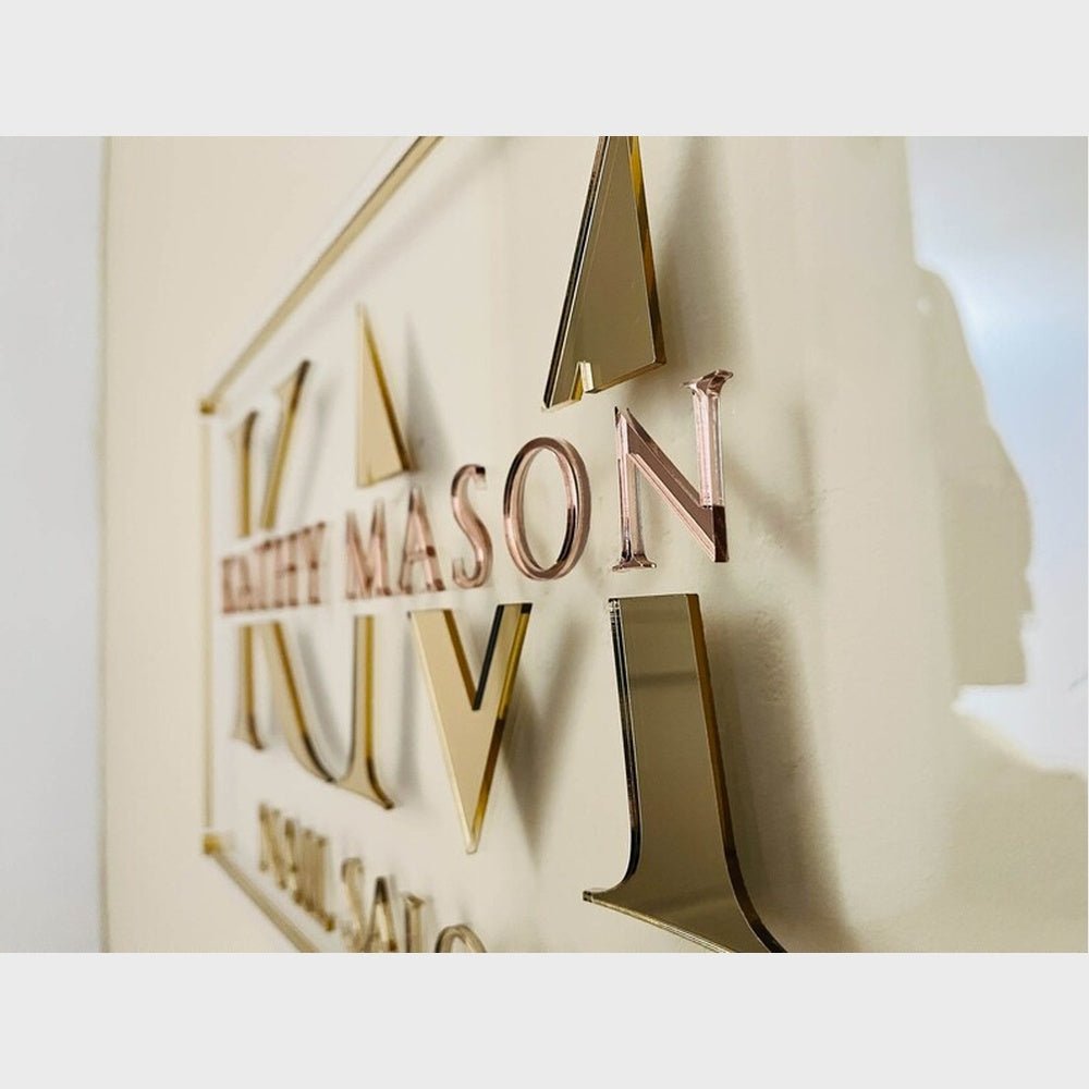 Kathy Mason Nail Salon Acrylic Business Logo Sign - Shineneon