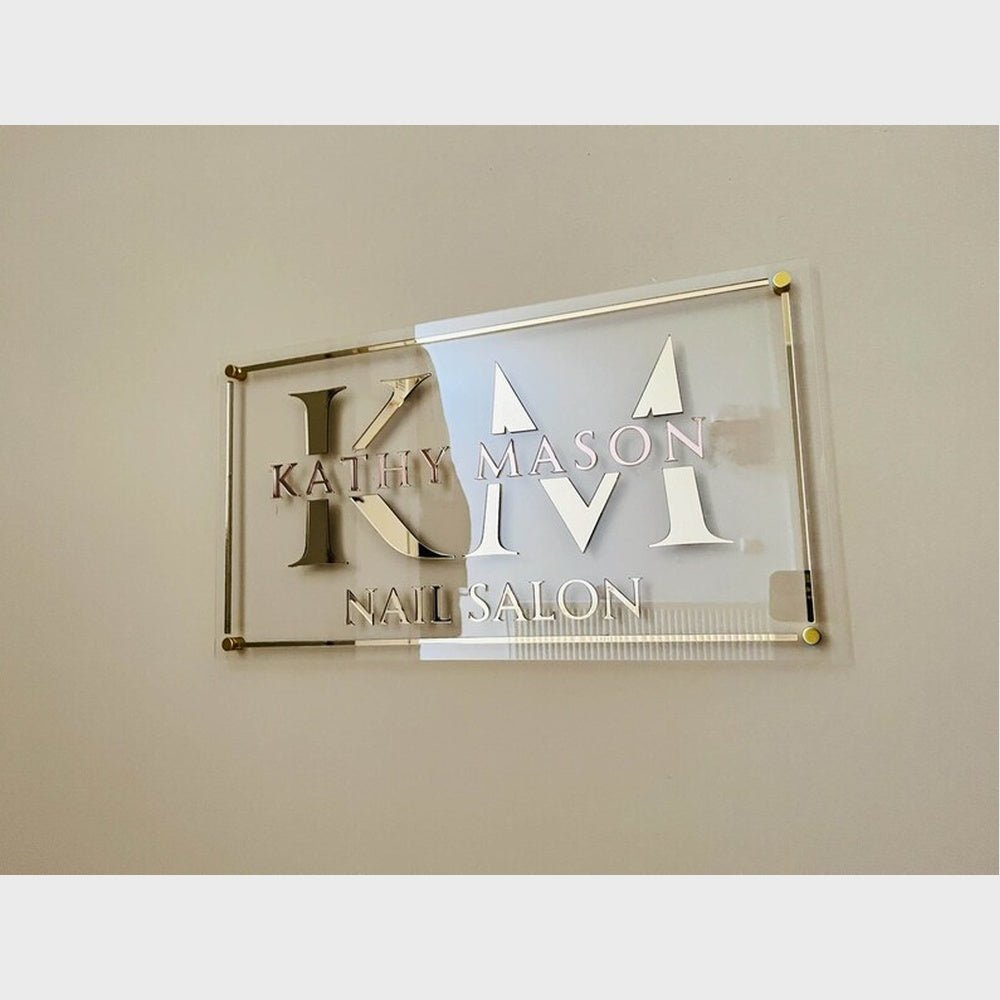 Kathy Mason Nail Salon Acrylic Business Logo Sign - Shineneon