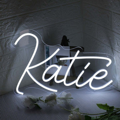 Katie White Led Neon Sign - Shineneon