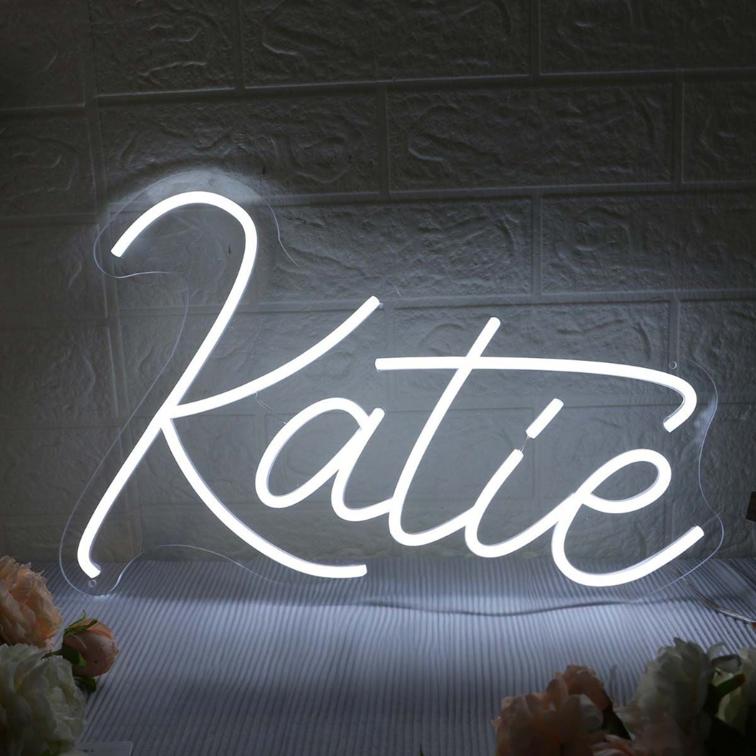 Katie White Led Neon Sign - Shineneon