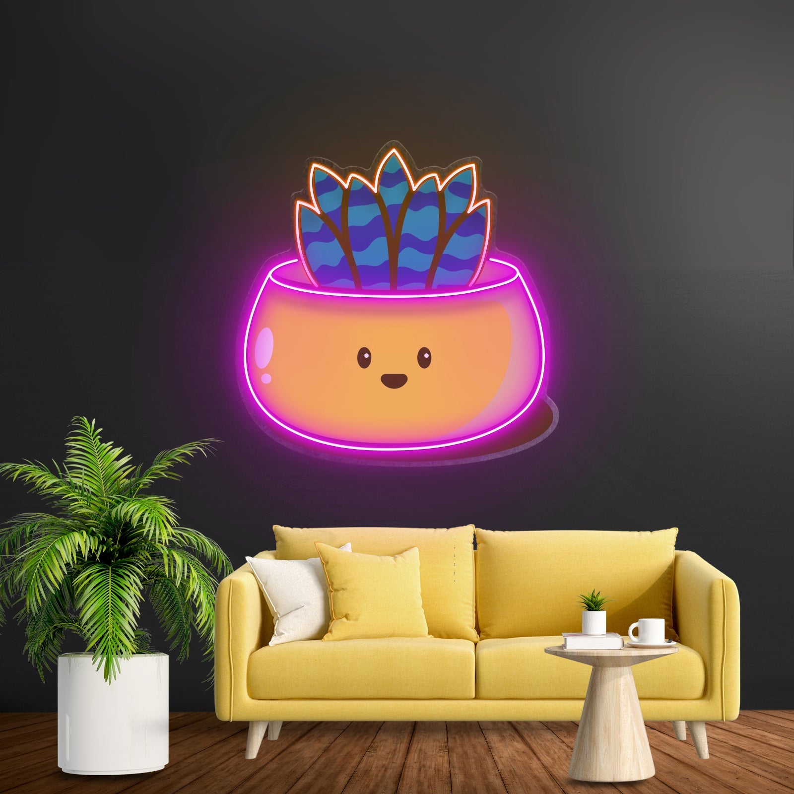 Kawaii Cactus Funny Led Neon Sign Light Custom Led Signs - Shineneon