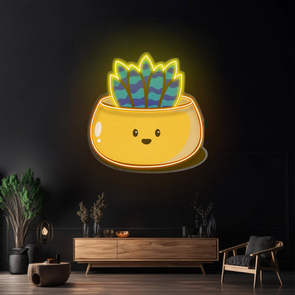 Kawaii Cactus Funny Led Neon Sign Light Custom Led Signs - Shineneon
