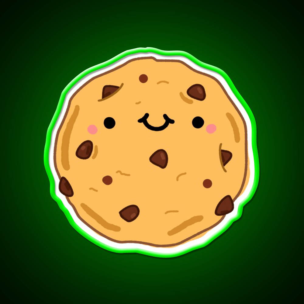 Kawaii Cookie Snack Food Led Neon Sign Rgb Color - Shineneon