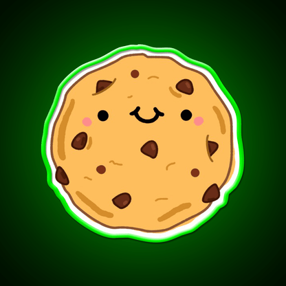 Kawaii Cookie Snack Food Led Neon Sign Rgb Color - Shineneon