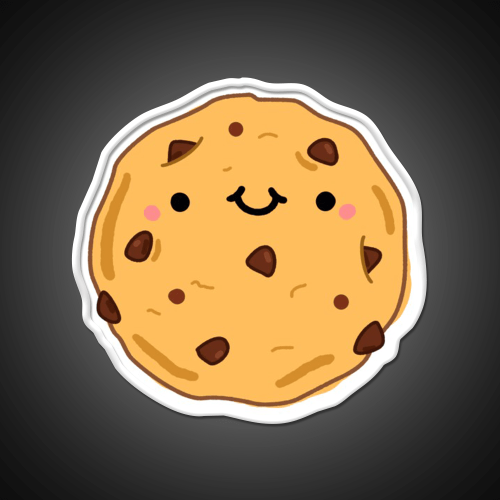 Kawaii Cookie Snack Food Led Neon Sign Rgb Color - Shineneon