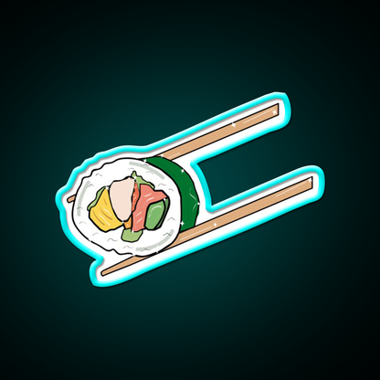 Kawaii Sushi Led Neon Sign Chinese Food Rgb Color