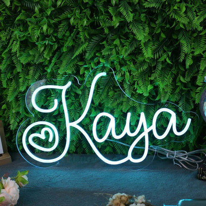 Kaya Blue Led Neon Sign - Shineneon