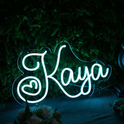 Kaya Blue Led Neon Sign - Shineneon