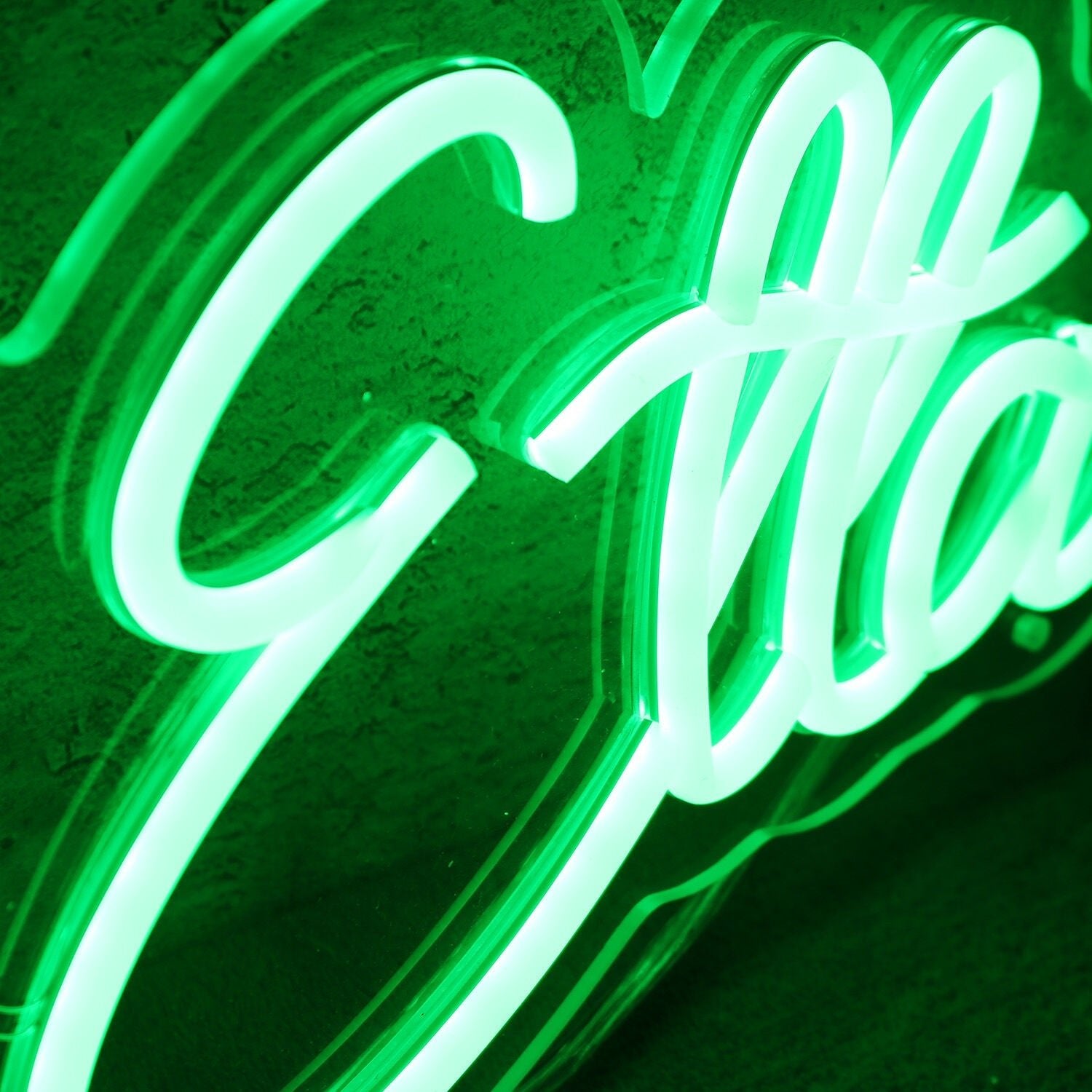 Kayleigh Etta Green Led Neon Sign - Shineneon