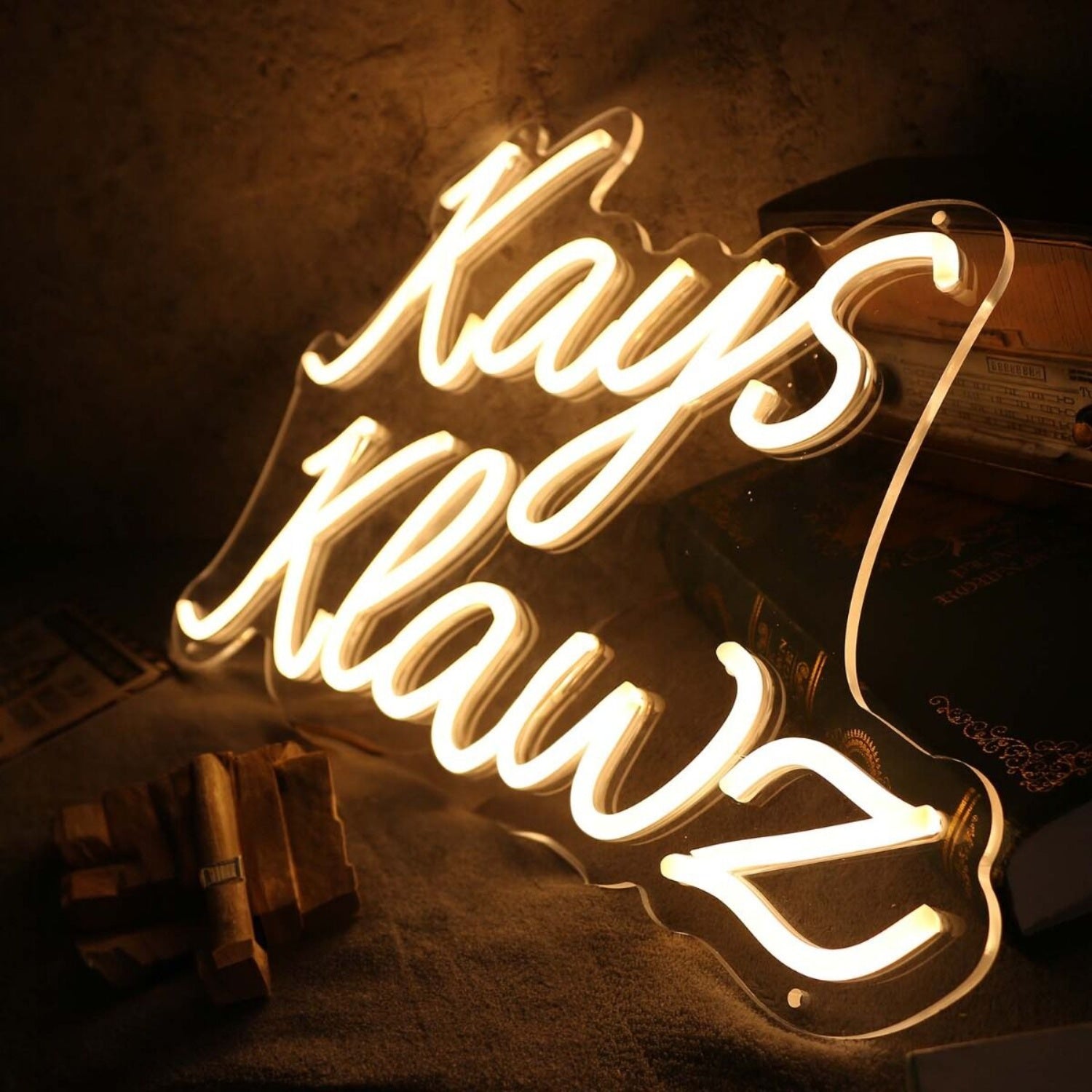 Kays Klawz Yellow Led Neon Sign - Shineneon
