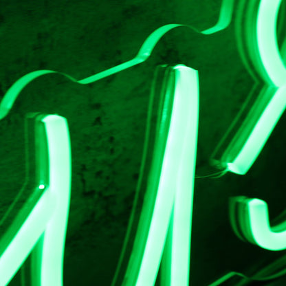 Kc Boys Green Led Neon Sign - Shineneon