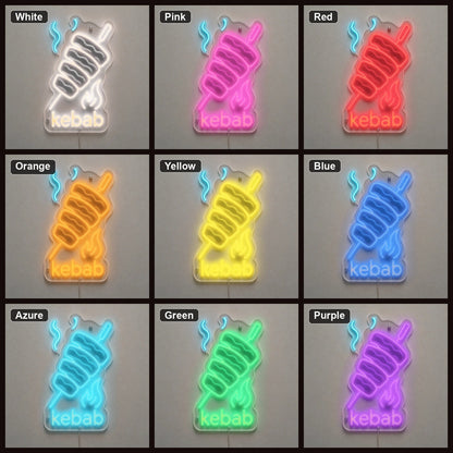 Kebab Spit LED Neon Sign - Shineneon