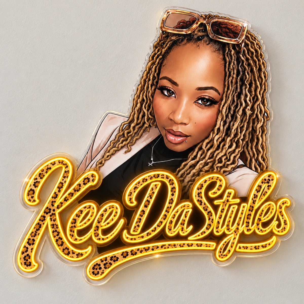 Keedastyles Custom LED Neon Sign | 0313ba9b2d096deddebb0c208d3d9ff368ff413867d81e6b7fff864775375d45 | natural_light