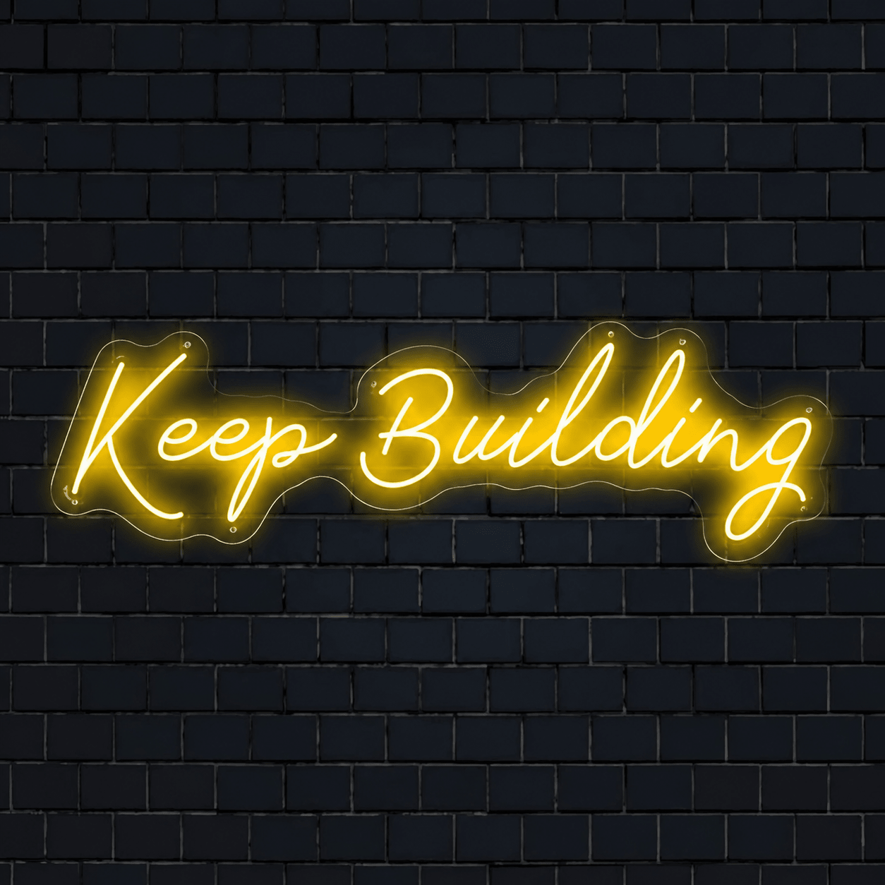 Keep Building Wall Decor LED Neon Sign - Shineneon