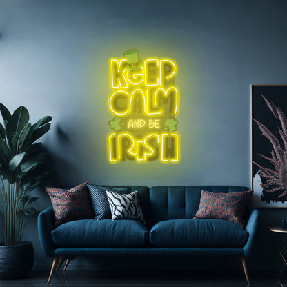 Keep Going Tiger Artwork Led Neon