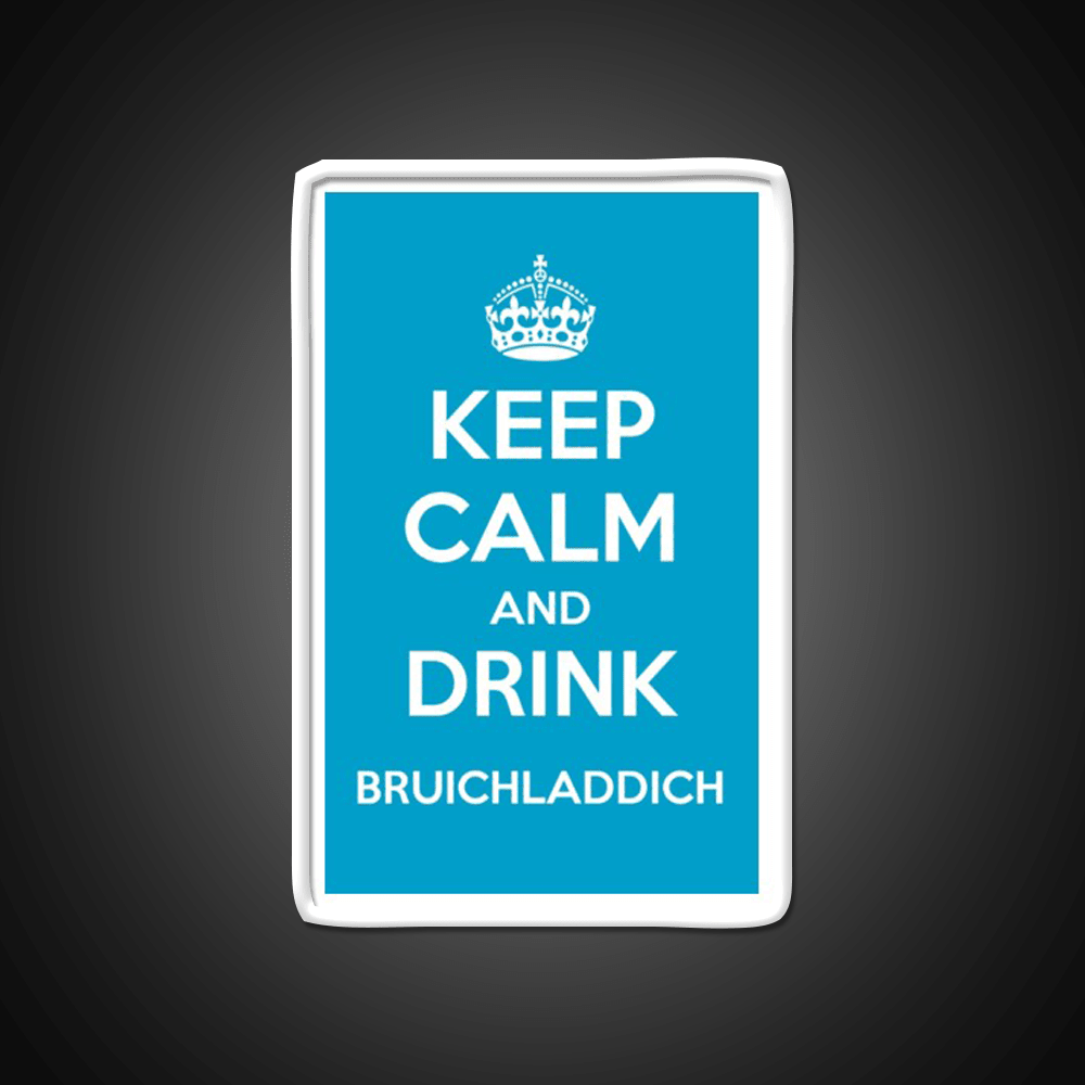 Keep Calm And Drink Bruichladdich Car Whiskey Drink Bar Led Neon Sign Rgb Color - Shineneon