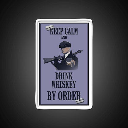 Keep Calm Whiskey Drink Bar Led Neon Sign Rgb Color - Shineneon