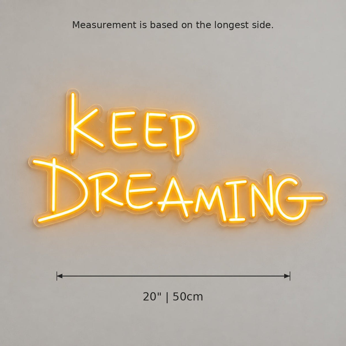Keep Dreaming LED Neon Sign - Shineneon